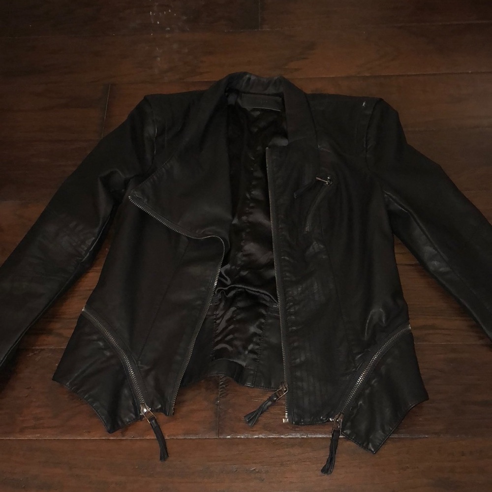 Black Leather Jacket by BLANKNYC